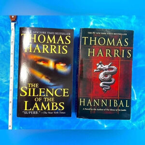 Paperback Novels - The Silence of the Lambs & Hannibal  -